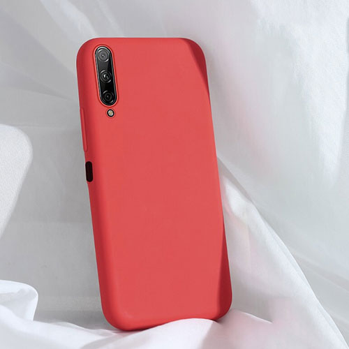 Ultra-thin Silicone Gel Soft Case 360 Degrees Cover S04 for Huawei Honor 9X Pro Red