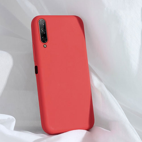 Ultra-thin Silicone Gel Soft Case 360 Degrees Cover S04 for Huawei P Smart Pro (2019) Red