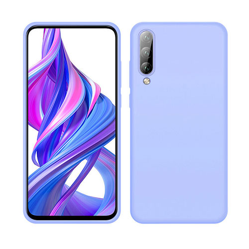 Ultra-thin Silicone Gel Soft Case 360 Degrees Cover S05 for Huawei Honor 9X Pro Purple