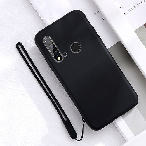 Ultra-thin Silicone Gel Soft Case 360 Degrees Cover S05 for Huawei P20 Lite (2019) Black