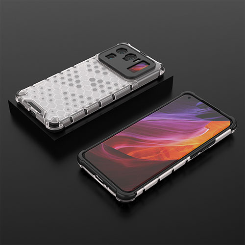 Ultra-thin Silicone Gel Soft Case 360 Degrees Cover S05 for Xiaomi Mi 11 Ultra 5G White