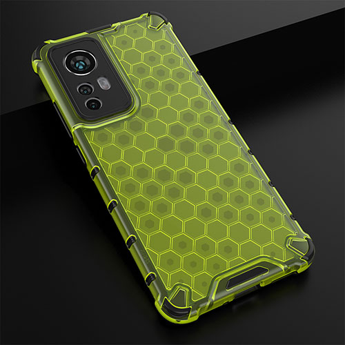 Ultra-thin Silicone Gel Soft Case 360 Degrees Cover S05 for Xiaomi Mi 12 Pro 5G Green