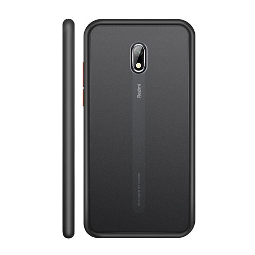 Ultra-thin Silicone Gel Soft Case 360 Degrees Cover S05 for Xiaomi Redmi 8A Black