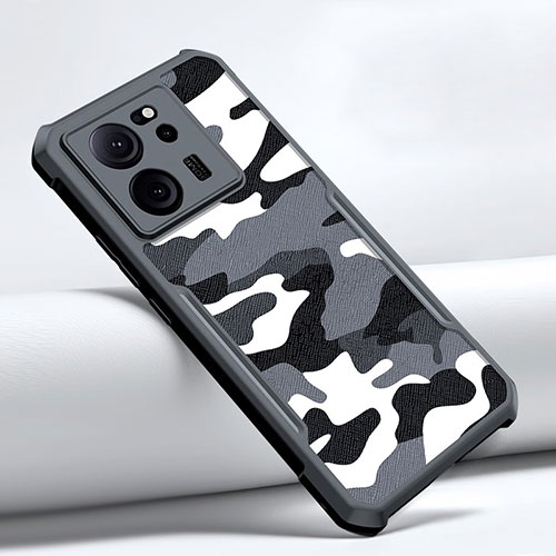 Ultra-thin Silicone Gel Soft Case 360 Degrees Cover XD1 for Xiaomi Redmi K60 Ultra 5G Black