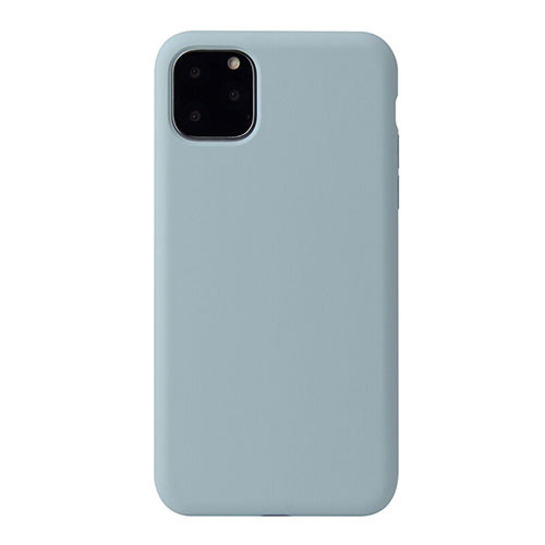 Ultra-thin Silicone Gel Soft Case 360 Degrees Cover Y01 for Apple iPhone 11 Pro Cyan