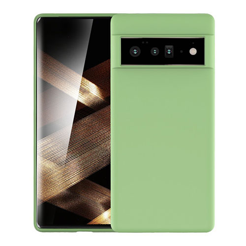 Ultra-thin Silicone Gel Soft Case 360 Degrees Cover YK1 for Google Pixel 6 Pro 5G Green