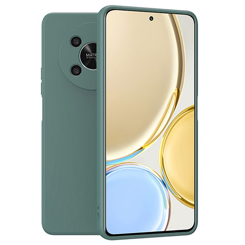 Ultra-thin Silicone Gel Soft Case 360 Degrees Cover YK1 for Huawei Honor X9 5G Green