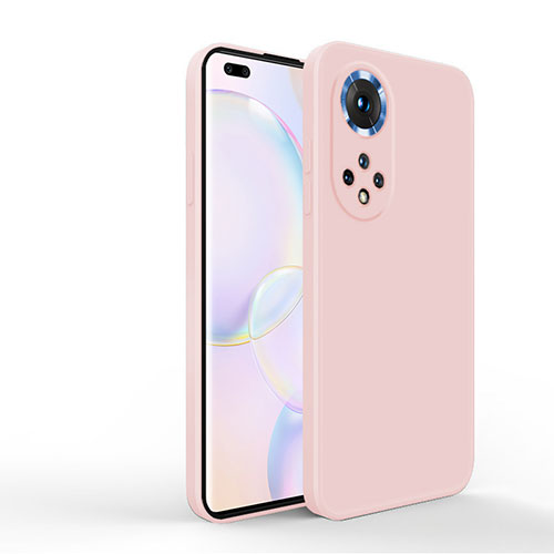 Ultra-thin Silicone Gel Soft Case 360 Degrees Cover YK1 for Huawei Nova 9 Pro Pink