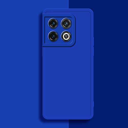 Ultra-thin Silicone Gel Soft Case 360 Degrees Cover YK1 for OnePlus 10 Pro 5G Blue