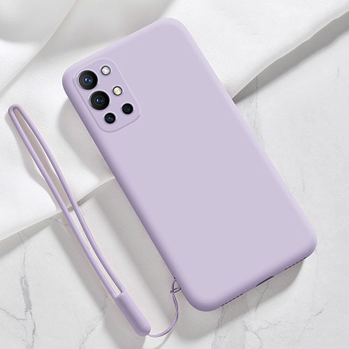 Ultra-thin Silicone Gel Soft Case 360 Degrees Cover YK1 for OnePlus 9R 5G Clove Purple