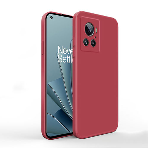 Ultra-thin Silicone Gel Soft Case 360 Degrees Cover YK1 for OnePlus Ace 5G Red