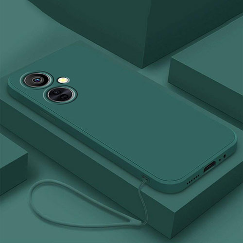 Ultra-thin Silicone Gel Soft Case 360 Degrees Cover YK1 for OnePlus Nord CE 3 Lite 5G Green