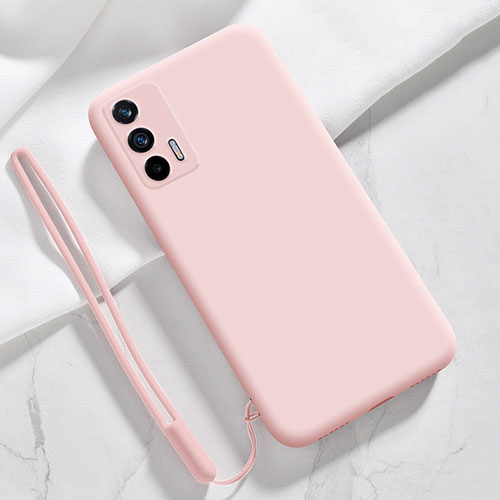 Ultra-thin Silicone Gel Soft Case 360 Degrees Cover YK1 for Realme GT 5G Pink