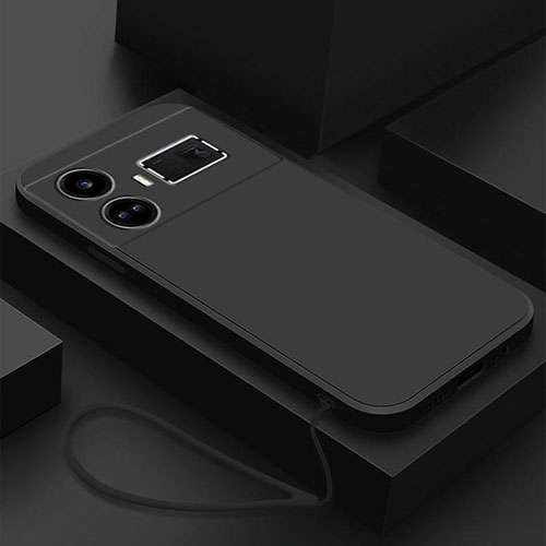 Ultra-thin Silicone Gel Soft Case 360 Degrees Cover YK1 for Realme GT Neo5 240W 5G Black