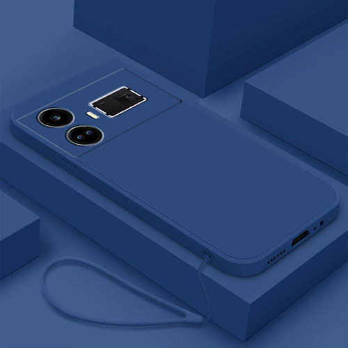 Ultra-thin Silicone Gel Soft Case 360 Degrees Cover YK1 for Realme GT Neo5 5G Blue