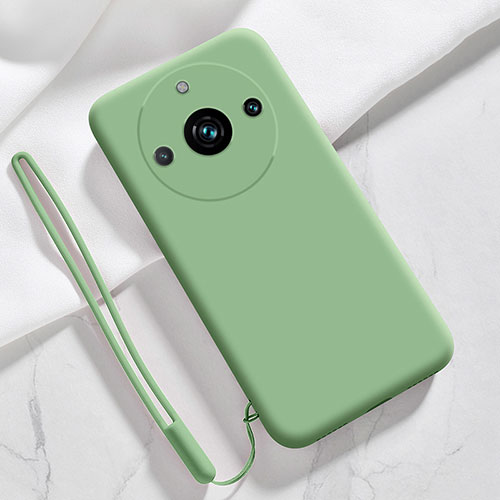 Ultra-thin Silicone Gel Soft Case 360 Degrees Cover YK1 for Realme Narzo 60 5G Green