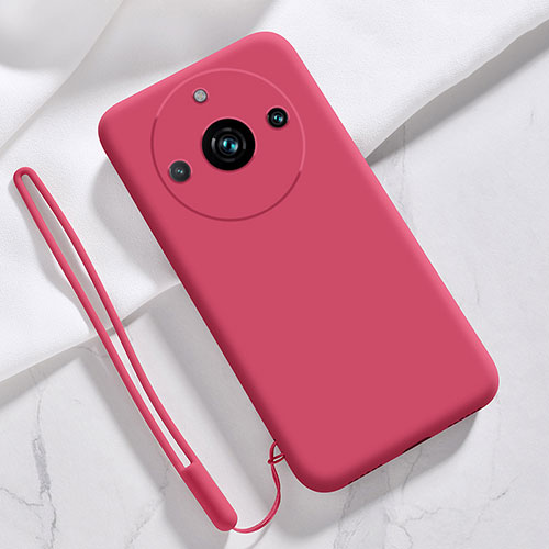 Ultra-thin Silicone Gel Soft Case 360 Degrees Cover YK1 for Realme Narzo 60 5G Red