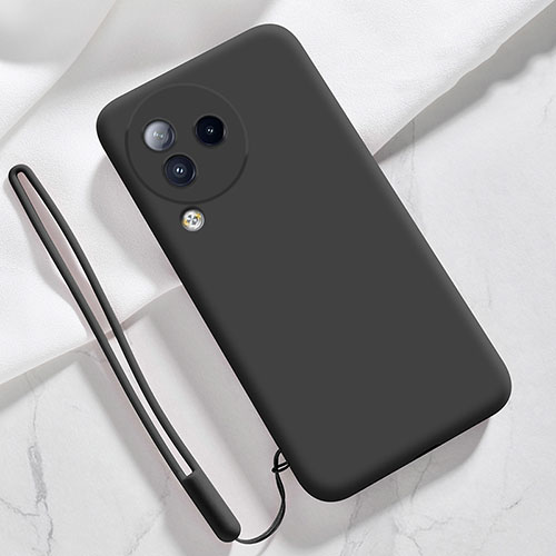 Ultra-thin Silicone Gel Soft Case 360 Degrees Cover YK1 for Xiaomi Civi 3 5G Black