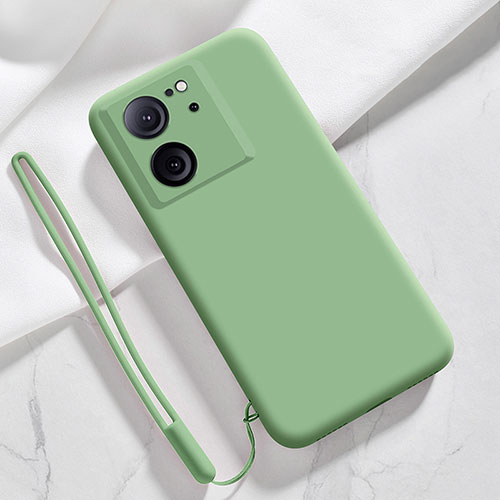 Ultra-thin Silicone Gel Soft Case 360 Degrees Cover YK1 for Xiaomi Mi 13T Pro 5G Green