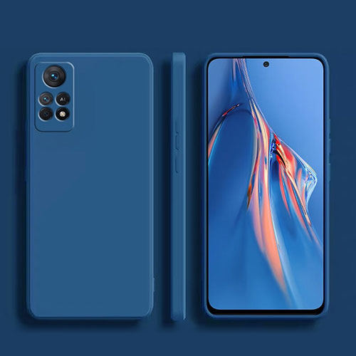 Ultra-thin Silicone Gel Soft Case 360 Degrees Cover YK1 for Xiaomi Poco X4 Pro 5G Blue