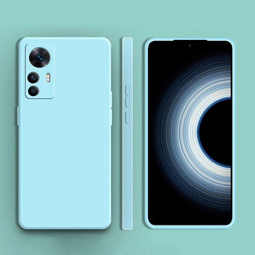 Ultra-thin Silicone Gel Soft Case 360 Degrees Cover YK1 for Xiaomi Redmi K50 Ultra 5G Mint Blue