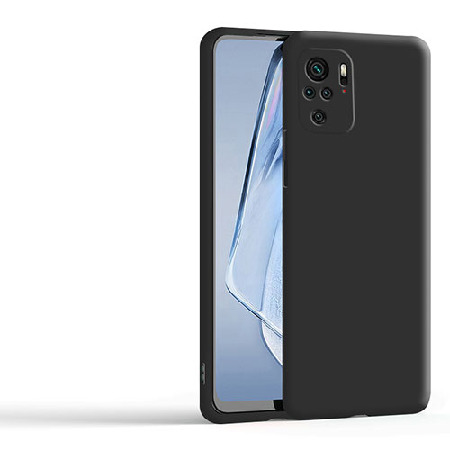 Ultra-thin Silicone Gel Soft Case 360 Degrees Cover YK1 for Xiaomi Redmi Note 10S 4G Black