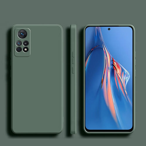 Ultra-thin Silicone Gel Soft Case 360 Degrees Cover YK1 for Xiaomi Redmi Note 11E Pro 5G Green