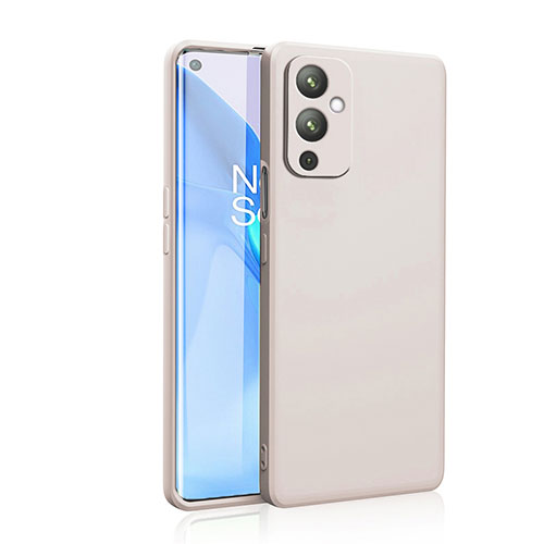 Ultra-thin Silicone Gel Soft Case 360 Degrees Cover YK2 for OnePlus 9 5G White