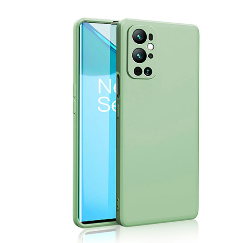 Ultra-thin Silicone Gel Soft Case 360 Degrees Cover YK2 for OnePlus 9 Pro 5G Matcha Green