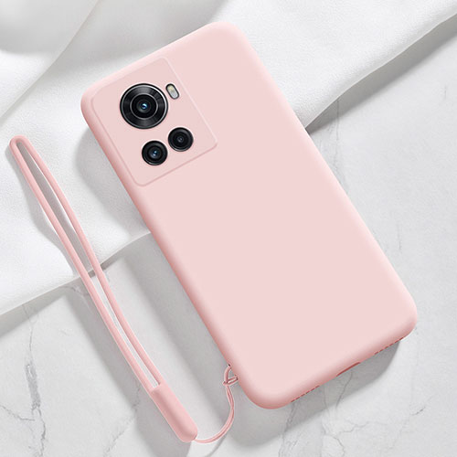 Ultra-thin Silicone Gel Soft Case 360 Degrees Cover YK2 for OnePlus Ace 5G Pink