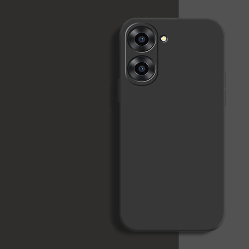 Ultra-thin Silicone Gel Soft Case 360 Degrees Cover YK2 for Realme 10S 5G Black