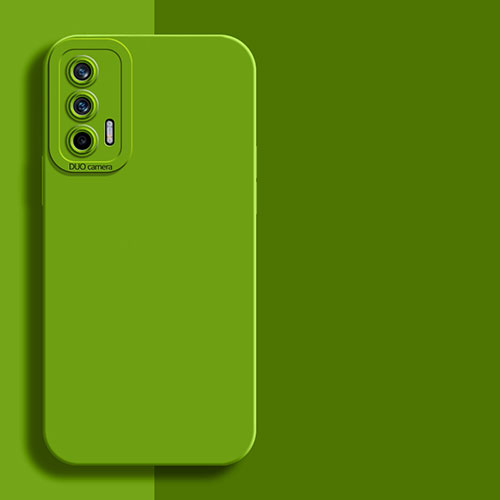 Ultra-thin Silicone Gel Soft Case 360 Degrees Cover YK2 for Realme GT 5G Green