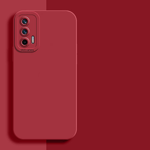 Ultra-thin Silicone Gel Soft Case 360 Degrees Cover YK2 for Realme GT 5G Red