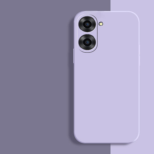 Ultra-thin Silicone Gel Soft Case 360 Degrees Cover YK2 for Realme Q5x 5G Clove Purple