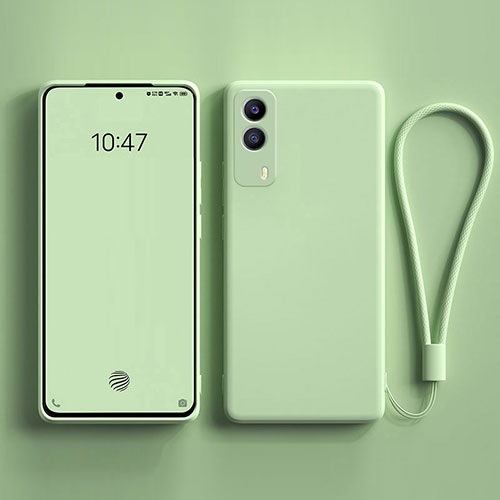 Ultra-thin Silicone Gel Soft Case 360 Degrees Cover YK2 for Vivo Y53s t2 Green