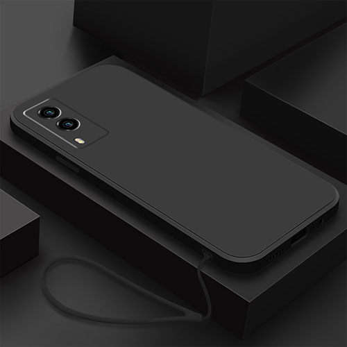 Ultra-thin Silicone Gel Soft Case 360 Degrees Cover YK2 for Vivo Y71t 5G Black