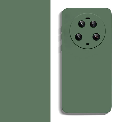 Ultra-thin Silicone Gel Soft Case 360 Degrees Cover YK2 for Xiaomi Mi 13 Ultra 5G Midnight Green