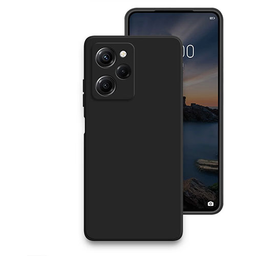 Ultra-thin Silicone Gel Soft Case 360 Degrees Cover YK2 for Xiaomi Poco X5 Pro 5G Black