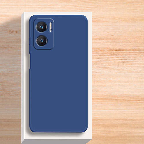 Ultra-thin Silicone Gel Soft Case 360 Degrees Cover YK2 for Xiaomi Redmi 10 Prime Plus 5G Blue