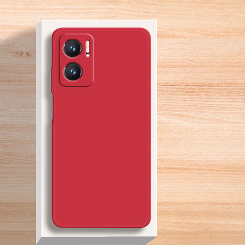 Ultra-thin Silicone Gel Soft Case 360 Degrees Cover YK2 for Xiaomi Redmi 11 Prime 5G Red