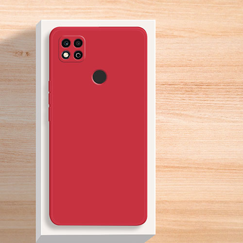 Ultra-thin Silicone Gel Soft Case 360 Degrees Cover YK2 for Xiaomi Redmi 9 India Red