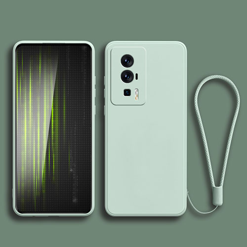 Ultra-thin Silicone Gel Soft Case 360 Degrees Cover YK2 for Xiaomi Redmi K60 Pro 5G Matcha Green