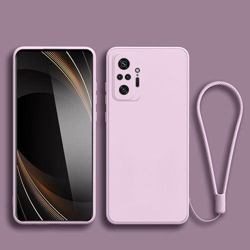 Ultra-thin Silicone Gel Soft Case 360 Degrees Cover YK2 for Xiaomi Redmi Note 11 SE India 4G Clove Purple