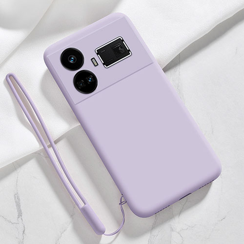 Ultra-thin Silicone Gel Soft Case 360 Degrees Cover YK3 for Realme GT Neo6 5G Clove Purple