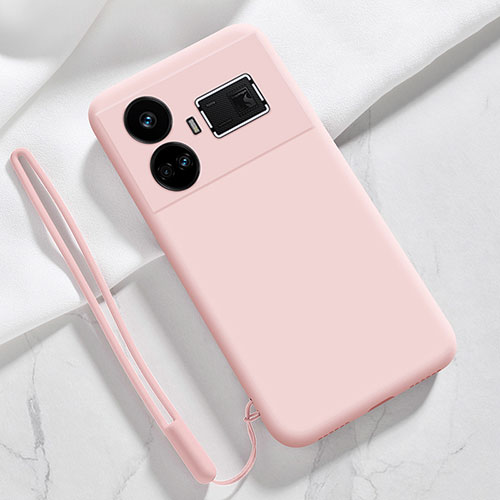 Ultra-thin Silicone Gel Soft Case 360 Degrees Cover YK3 for Realme GT Neo6 5G Pink