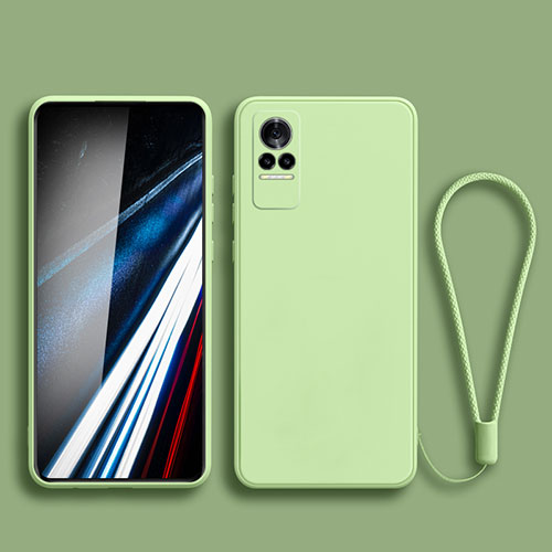 Ultra-thin Silicone Gel Soft Case 360 Degrees Cover YK3 for Xiaomi Civi 1S 5G Green