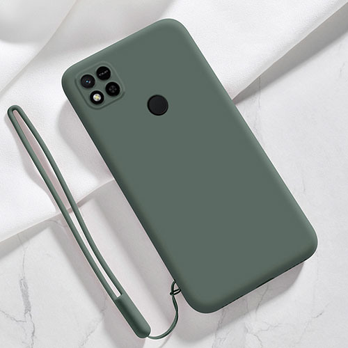 Ultra-thin Silicone Gel Soft Case 360 Degrees Cover YK3 for Xiaomi POCO C31 Midnight Green