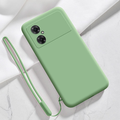 Ultra-thin Silicone Gel Soft Case 360 Degrees Cover YK3 for Xiaomi Poco M4 5G Green