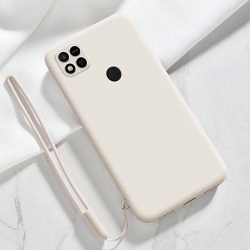 Ultra-thin Silicone Gel Soft Case 360 Degrees Cover YK3 for Xiaomi Redmi 9C White