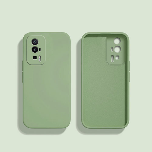 Ultra-thin Silicone Gel Soft Case 360 Degrees Cover YK3 for Xiaomi Redmi K60 Pro 5G Matcha Green